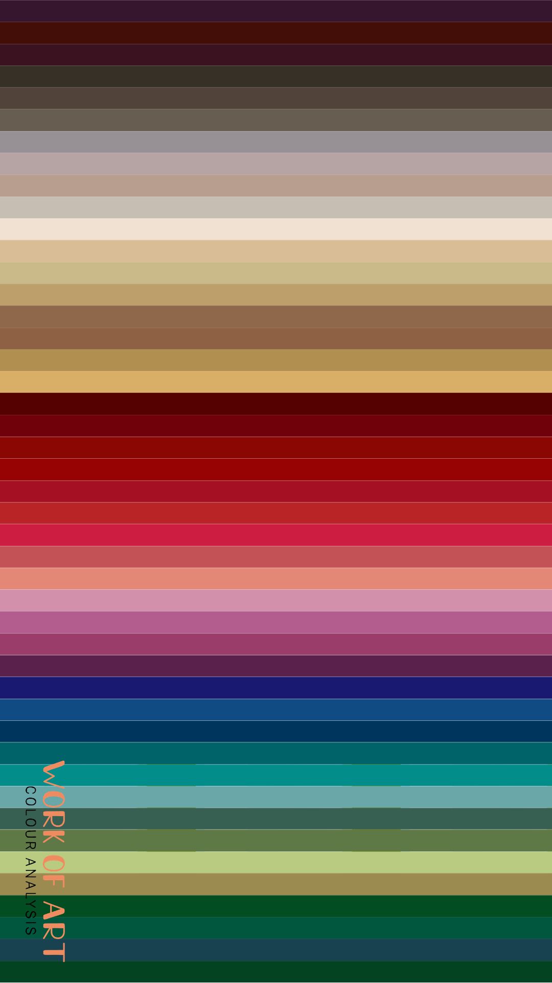 Dark Autumn Palette palette